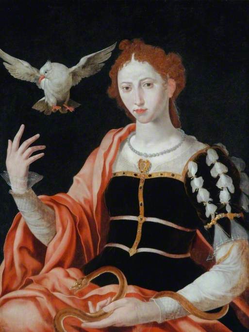Une allégorie de l'innocence et de la ruse - Maarten van Heemskerck