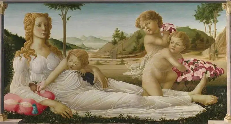 Une allégorie - Sandro Botticelli image 1 tableau peint à l’huile sur toile