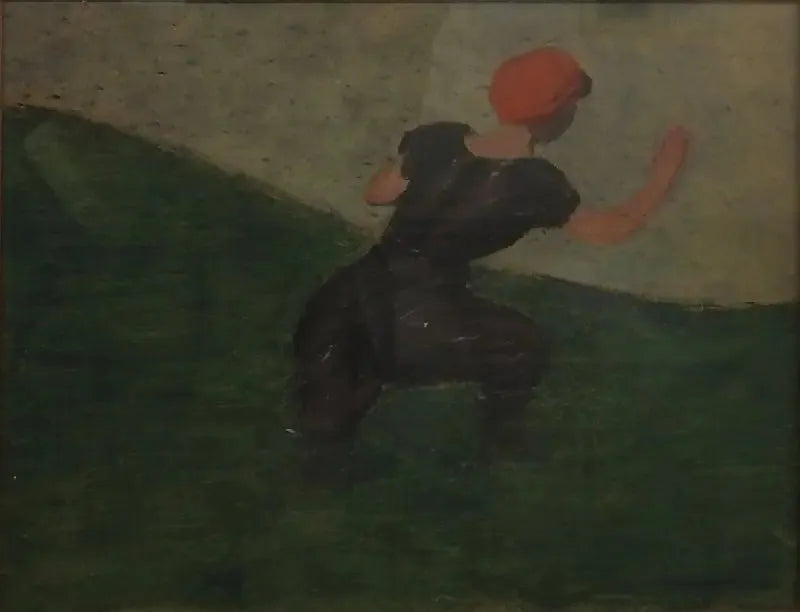 Une baigneuse à Étretat - Félix Vallotton