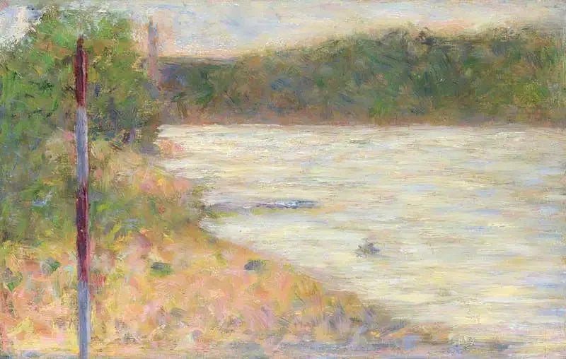 Une berge (La Seine à Asnières) - Georges Seurat