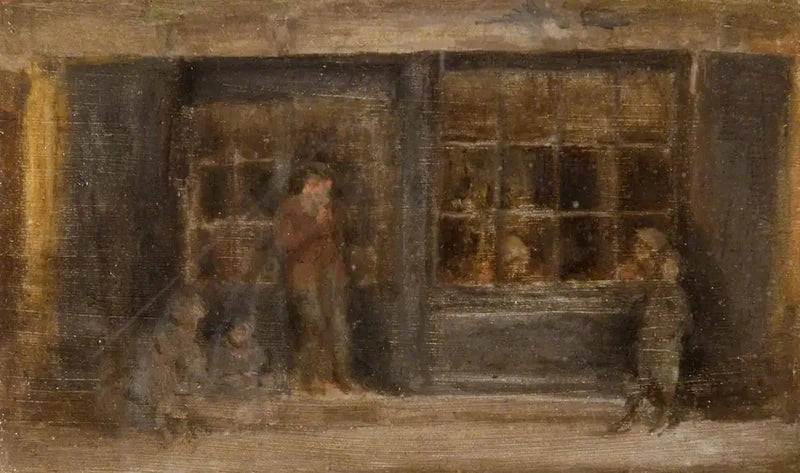 Une boutique - James Abbott McNeill Whistler