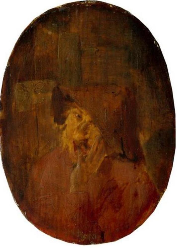 Une caricature - Adriaen Brouwer image 1 reproduction de peinture à l’huile