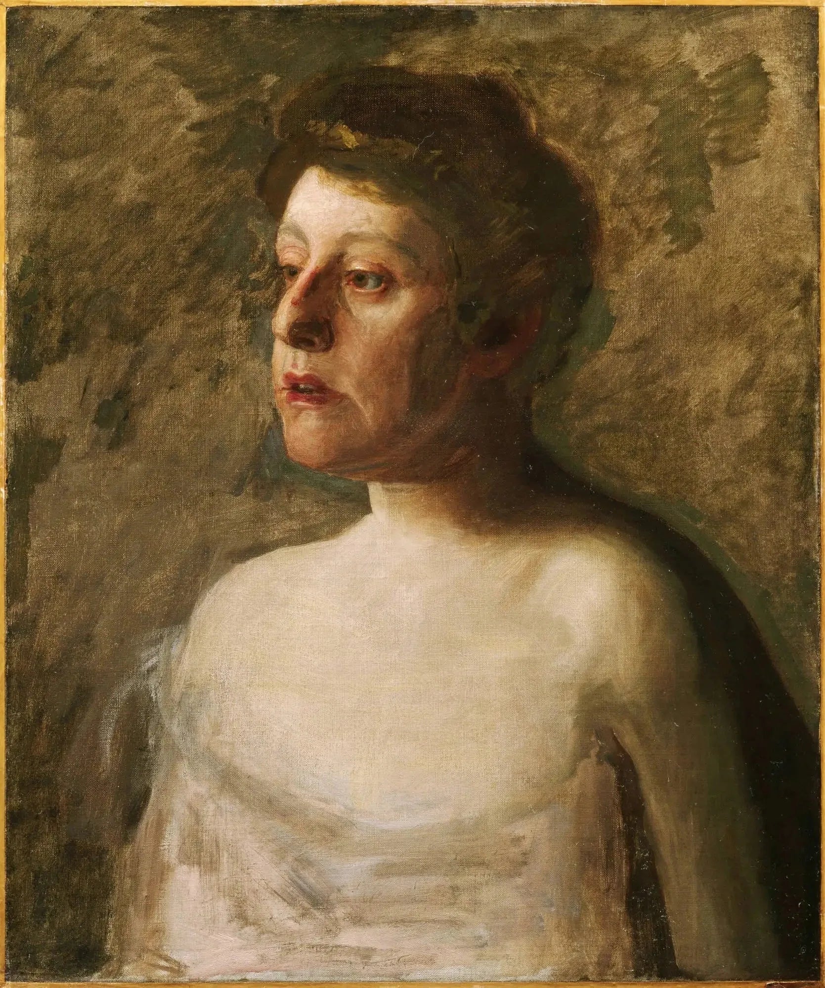 Une chanteuse (Mme W.H. Bowden) - Thomas Eakins image 1 reproduction de peinture à l’huile