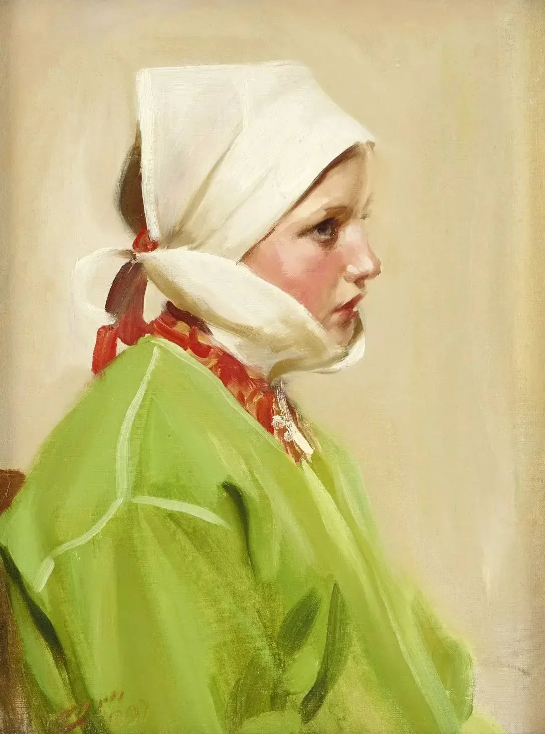 Une confirmation - Anders Zorn image 1 tableau peint à l’huile sur toile