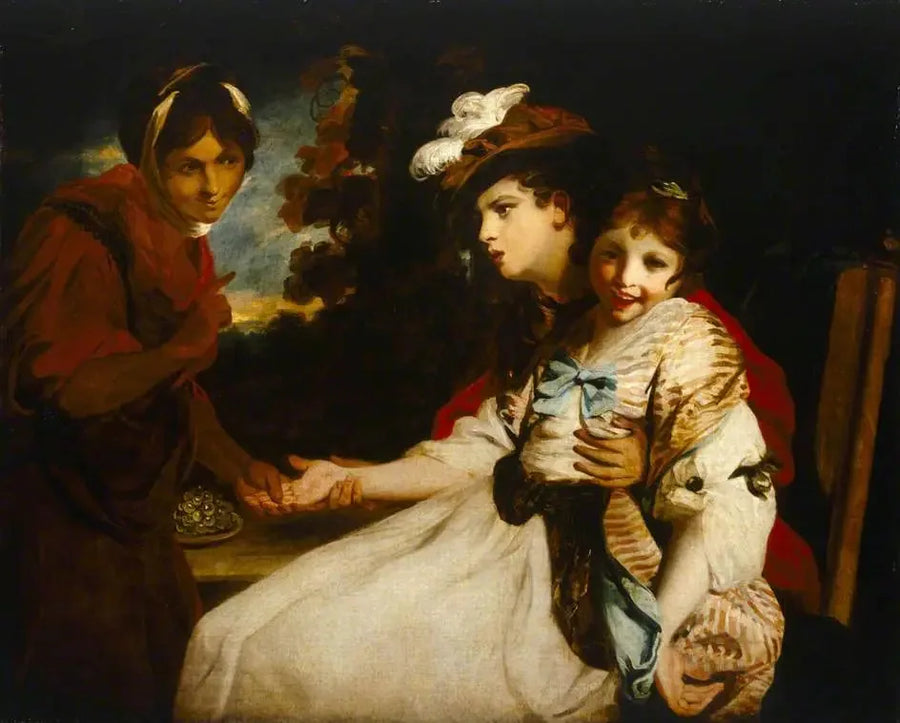 Une diseuse de bonne aventure - Joshua Reynolds