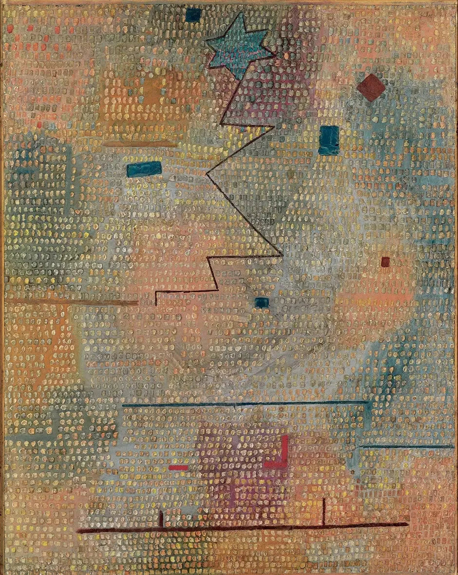 Une étoile se lève - Paul Klee image 1 copie de tableau peinte à la main
