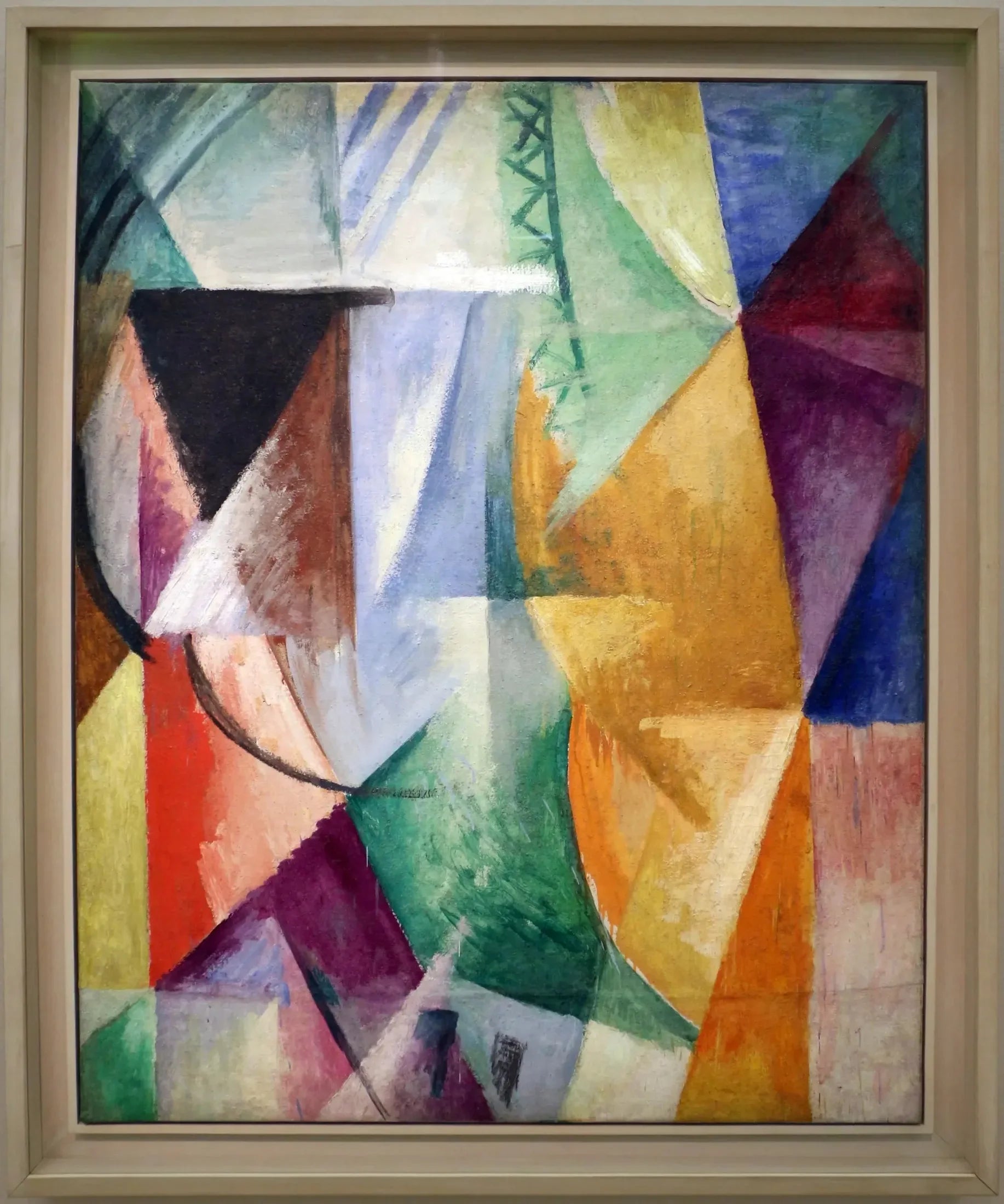 Une fenêtre - Robert Delaunay image 1 reproduction d’œuvre d’art à l’huile