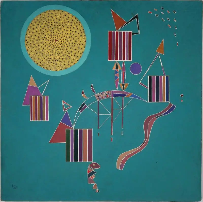 Une fête intime - Vassily Kandinsky