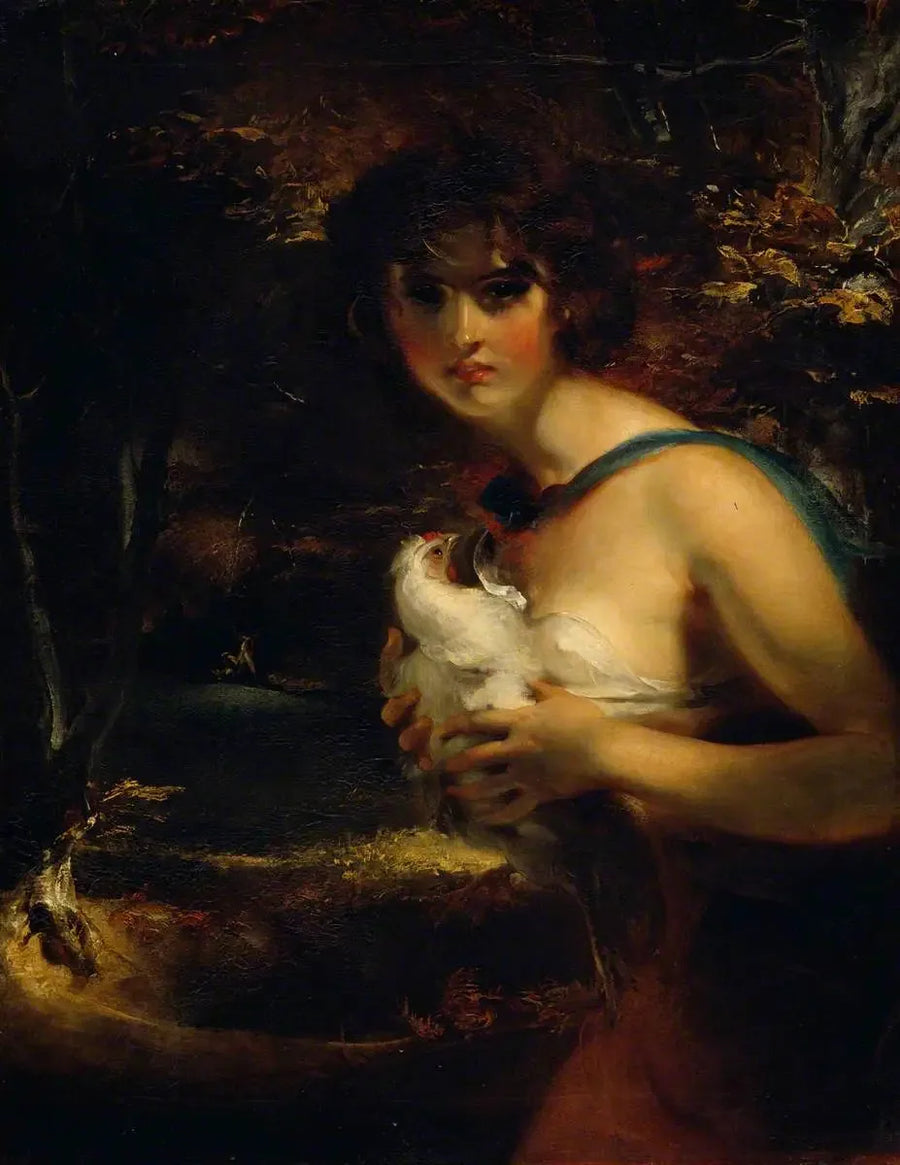 Une fille gitane - Thomas Lawrence