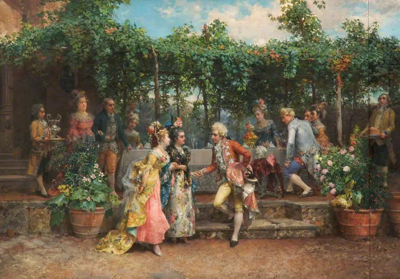 Une Garden Party - Cesare Augusto Detti