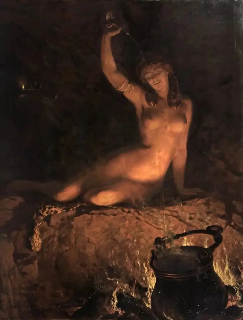 Une incantation - John Collier