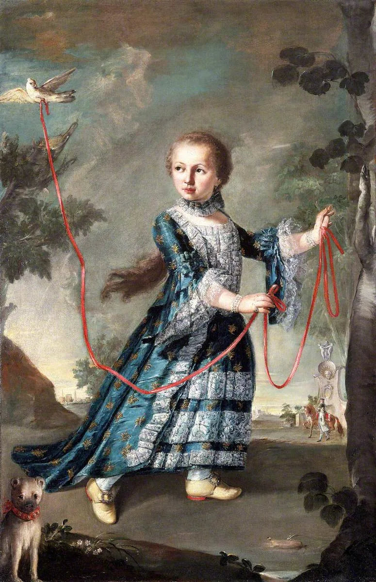 Une jeune fille de la famille Gradenigo avec une colombe - Francesco Guardi