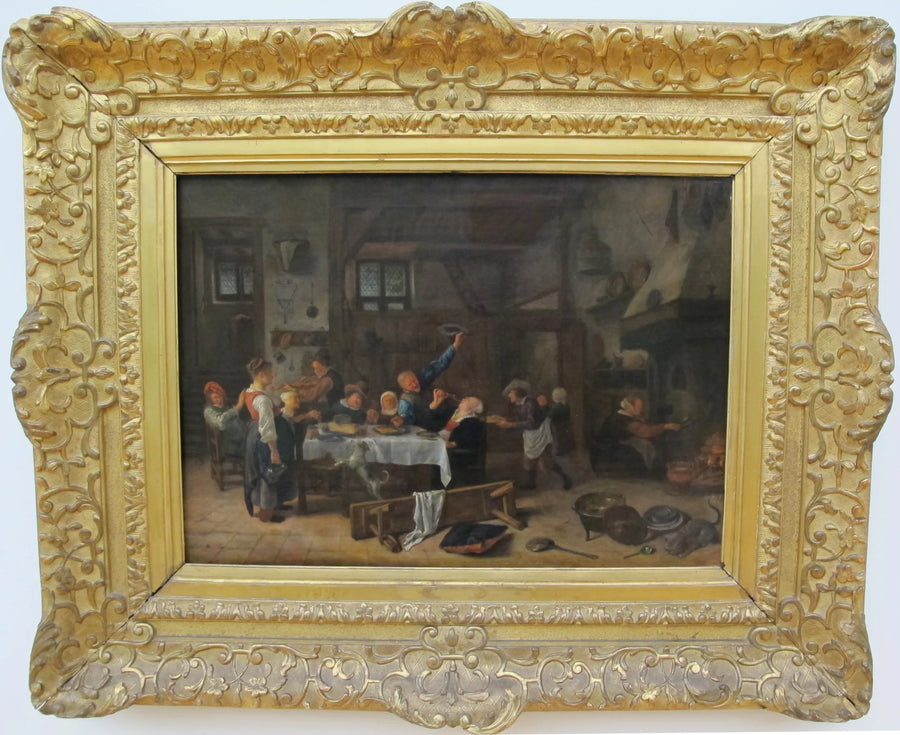 Une joyeuse compagnie à table - Jan Steen