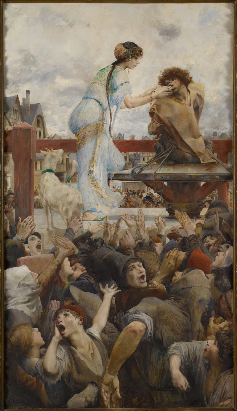 Une larme pour une goutte d'eau (Notre-Dame de Paris) - Luc-Olivier Merson