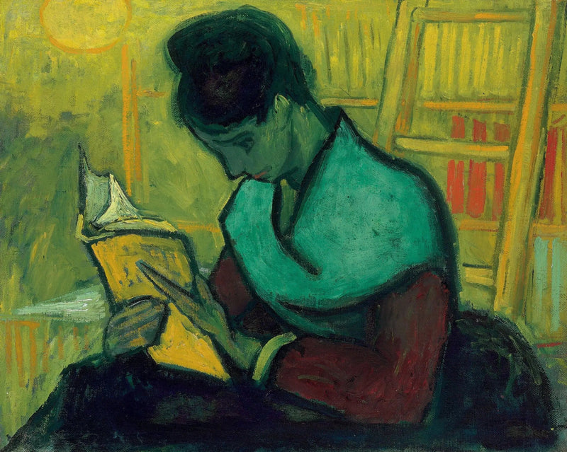 Une liseuse de romans - Vincent van Gogh