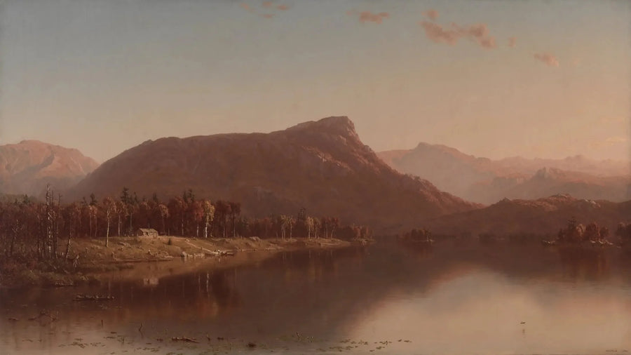 Une maison dans la nature - Sanford Robinson Gifford