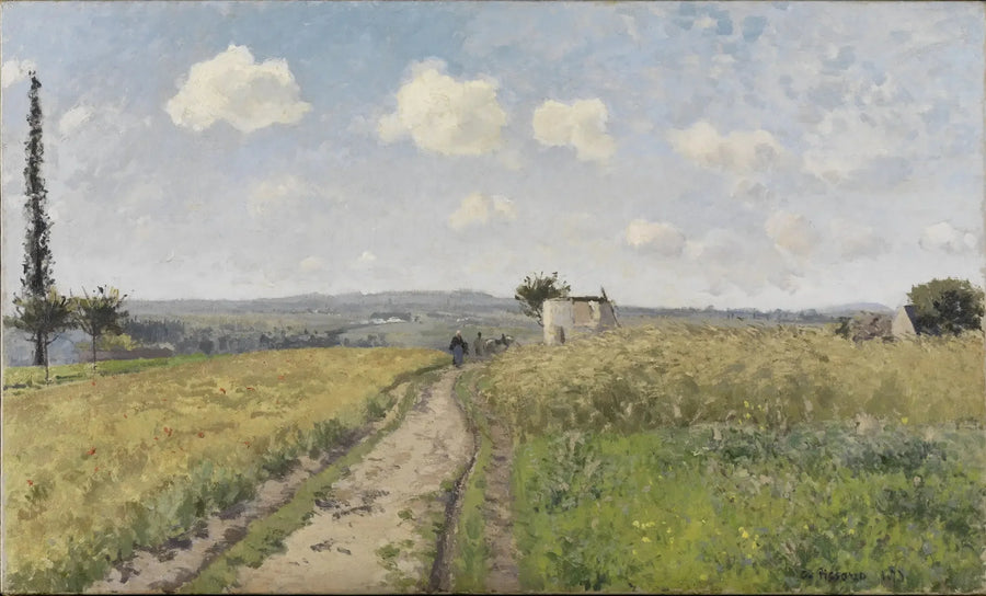 Une matinée du mois de juin - Camille Pissarro