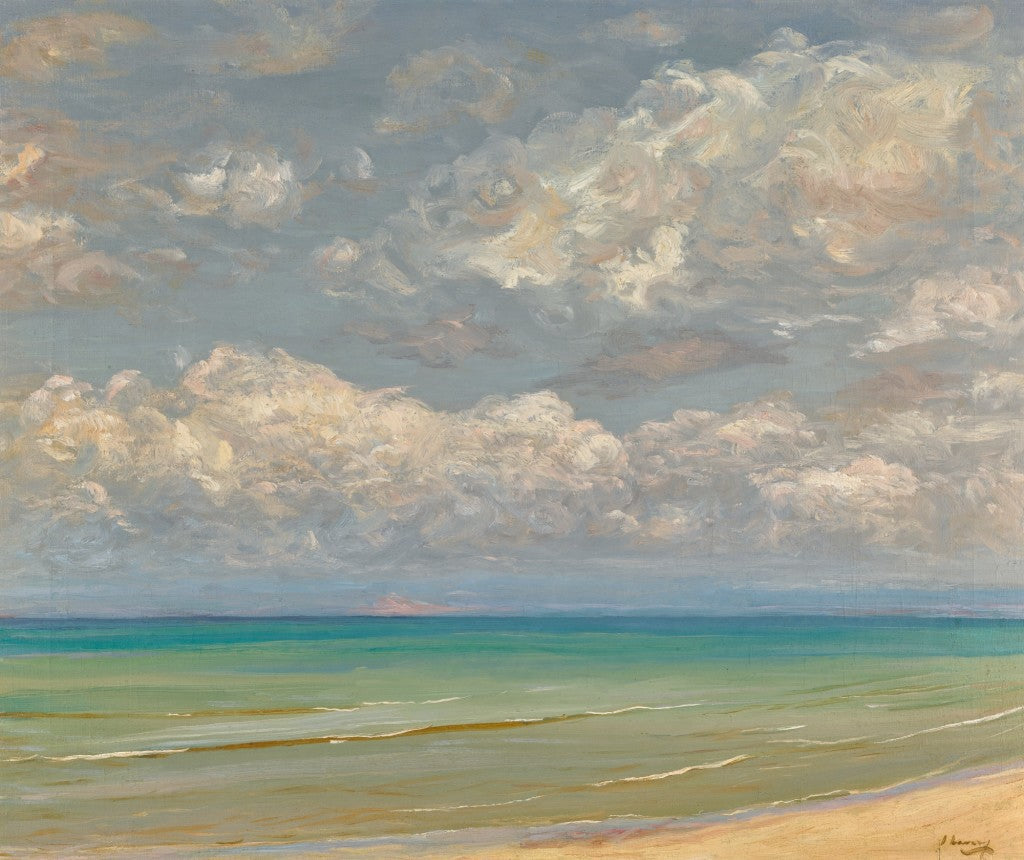 Une mer du Sud - John Lavery image 1 copie de tableau peinte à la main