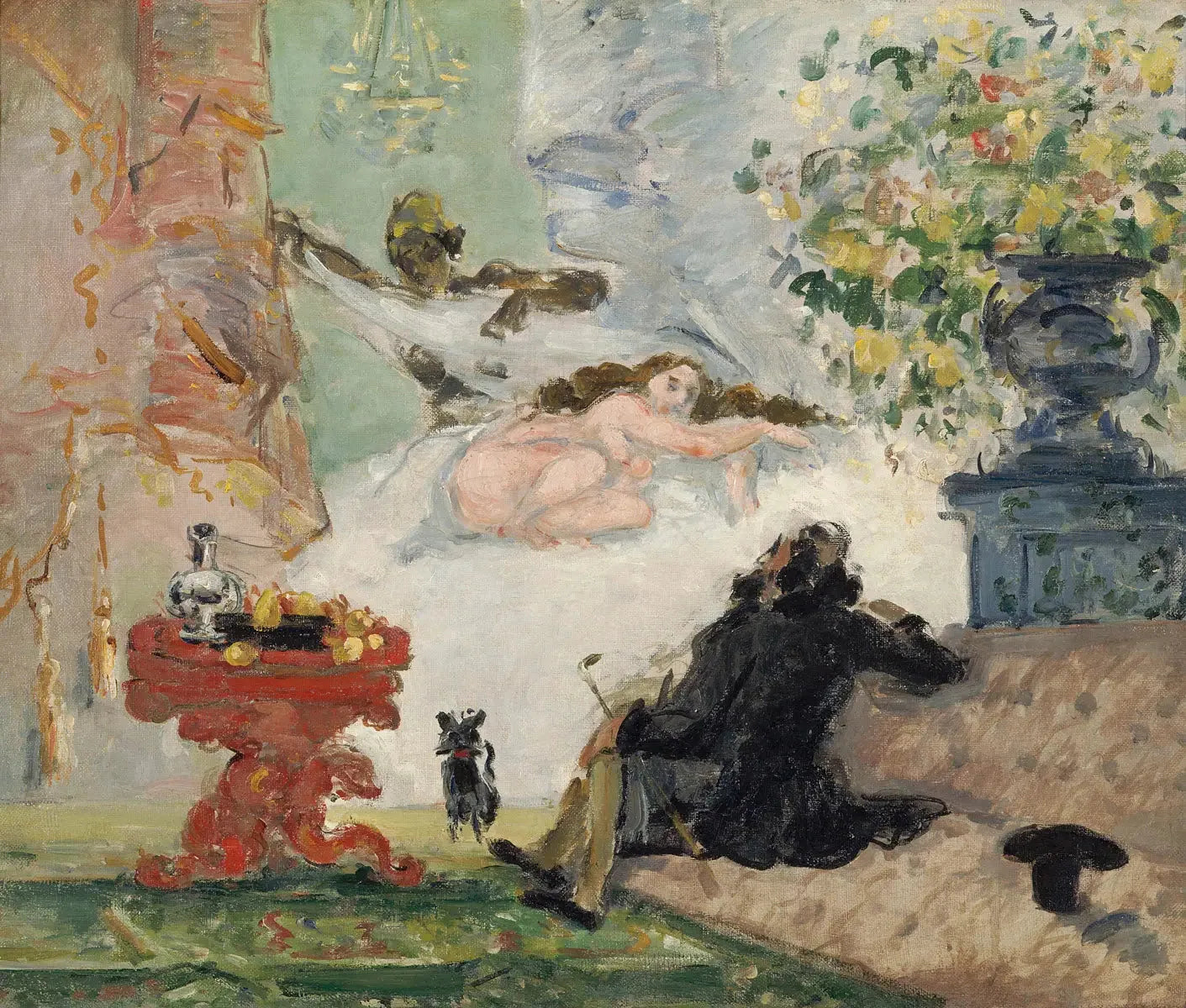 Une moderne Olympia - Paul Cézanne image 1 tableau peint à l’huile sur toile