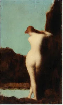 Une nue - Jean-Jacques Henner image 1 copie peinte à la main à l’huile