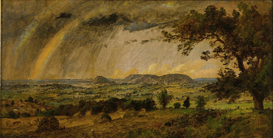 Une pluie passagère sur les monts Adam et Ève - Jasper Francis Cropsey