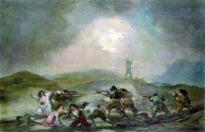 Une scène de la guerre d'indépendance espagnole - Francisco de Goya