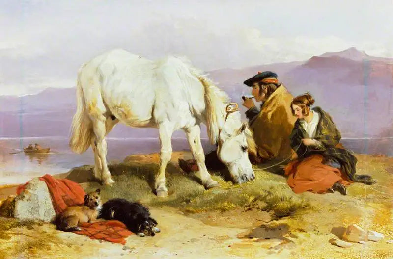 Une scène des Highlands - Edwin Henry Landseer image 1 reproduction d’œuvre d’art à l’huile