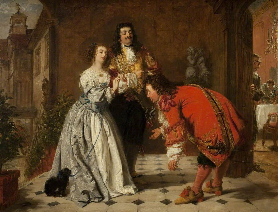 Une scène du Bourgeois Gentilhomme - William Powell Frith