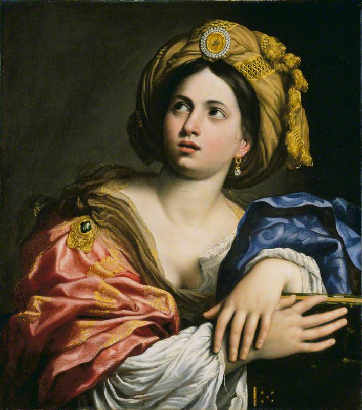 Une Sibylle - Domenichino image 1 reproduction de peinture à l’huile