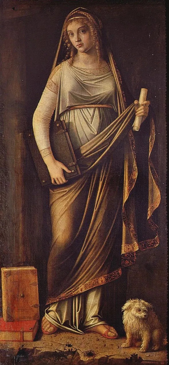Une sibylle - Vittore Carpaccio image 1 copie de tableau peinte à la main