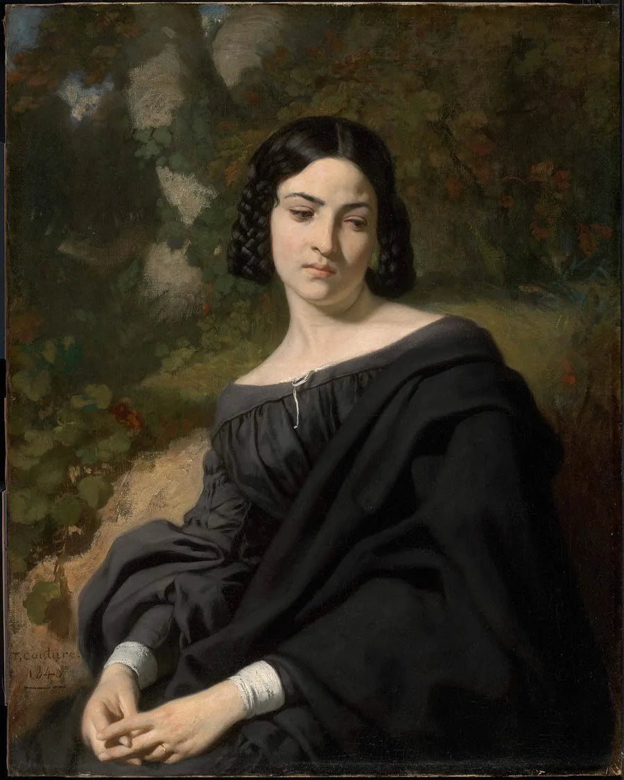 Une veuve - Thomas Couture