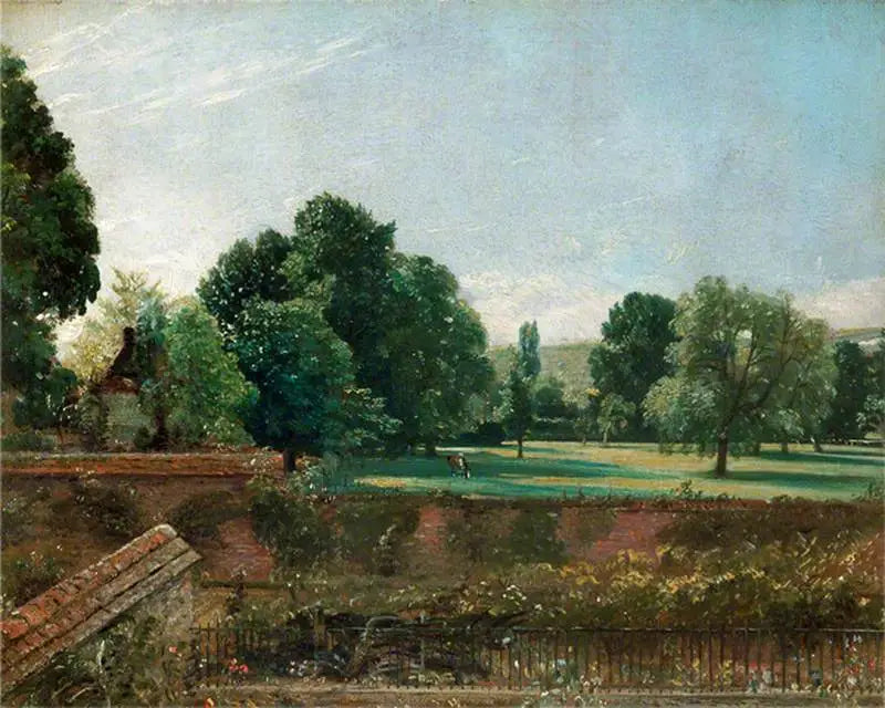Une vue de Salisbury depuis la maison de l'archidiacre Fisher - John Constable image 1 reproduction de peinture à l’huile