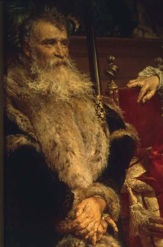 Union de Lublin - Jan Matejko image 1 copie peinte à la main à l’huile