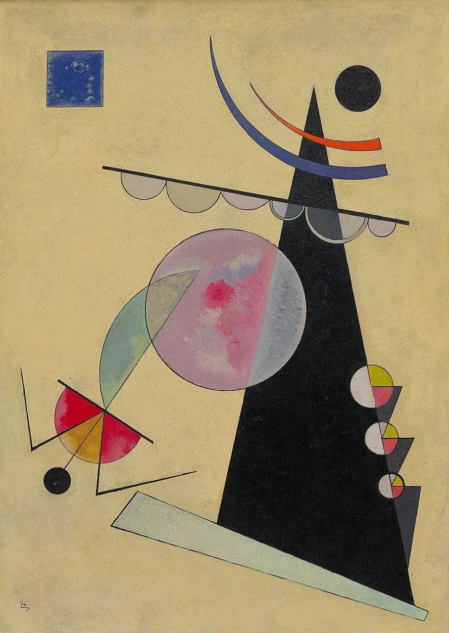 Unité lumineuse - Vassily Kandinsky image 1 copie de tableau peinte à la main