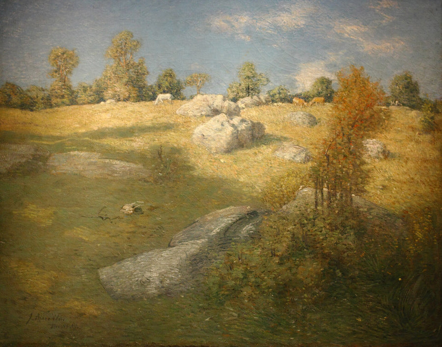 Upland Pasture - J. Alden Weir