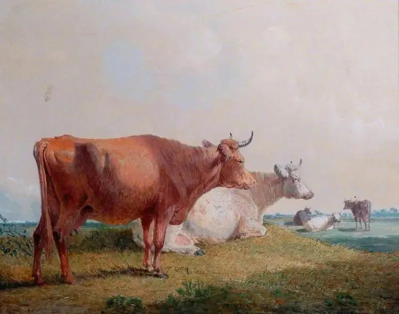 Vaches - John Frederick Herring, Sr.