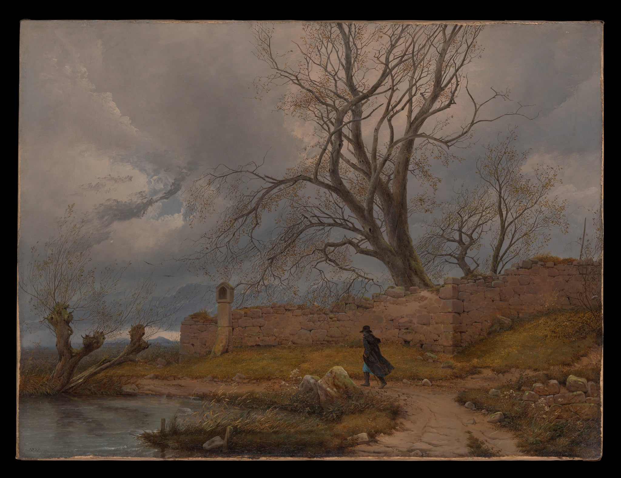 Vagabond dans la tempête - Julius von Leypold