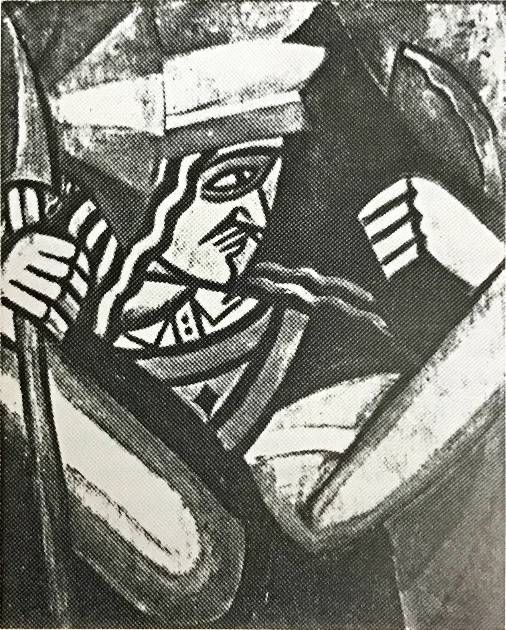 Valet de carreau - Olga Rozanova image 1 tableau peint à l’huile sur toile