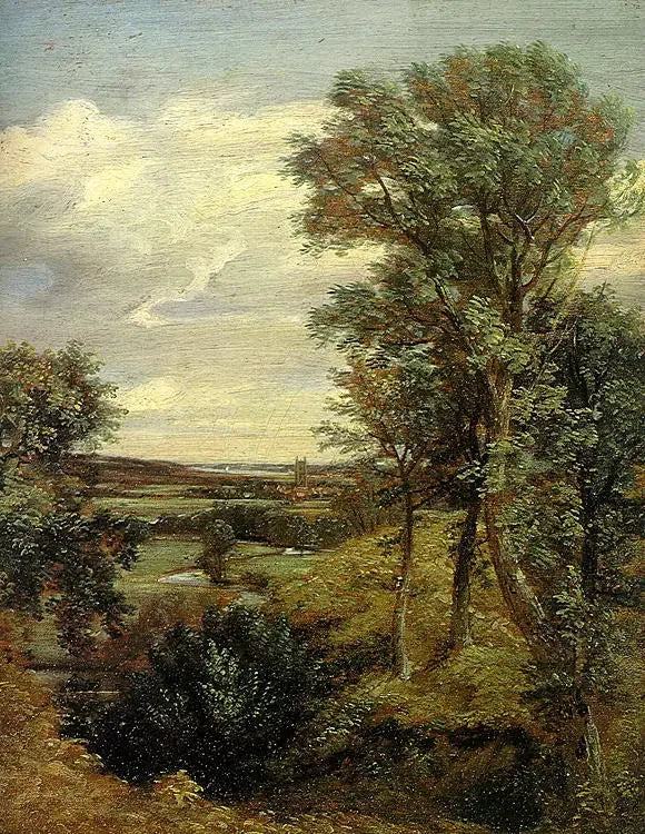 Vallée de Dedham - John Constable image 1 reproduction de peinture à l’huile