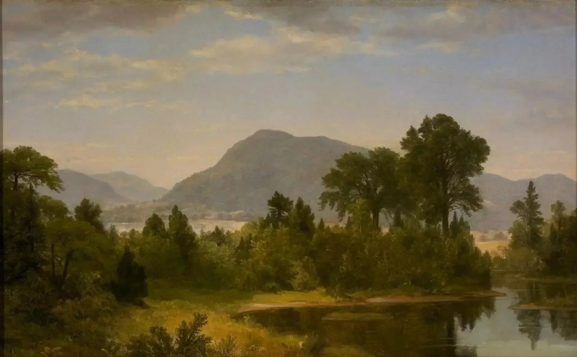 Vallée de Keene - Asher Brown Durand image 1 copie peinte à la main à l’huile