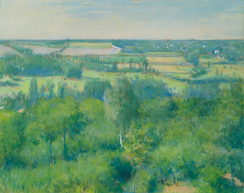 Vallée de l'Yerres - Gustave Caillebotte