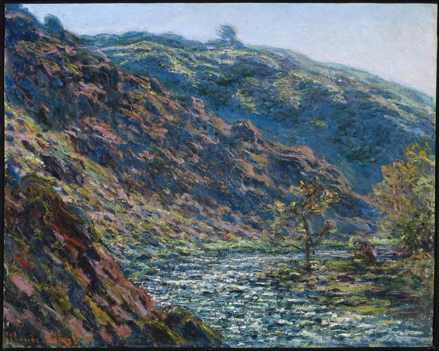 Долина Petite Creuse W1230 - Клод Моне