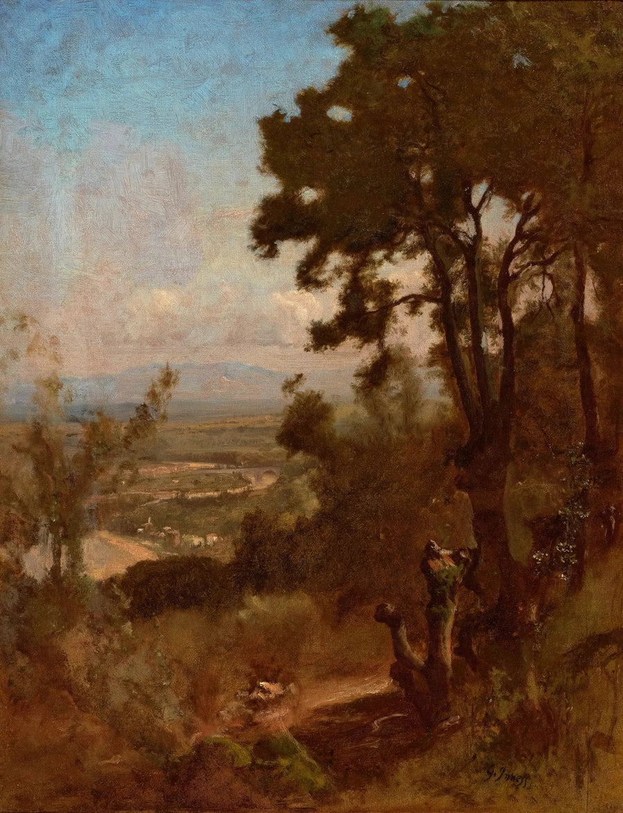 Vallée près de Pérouse - George Inness