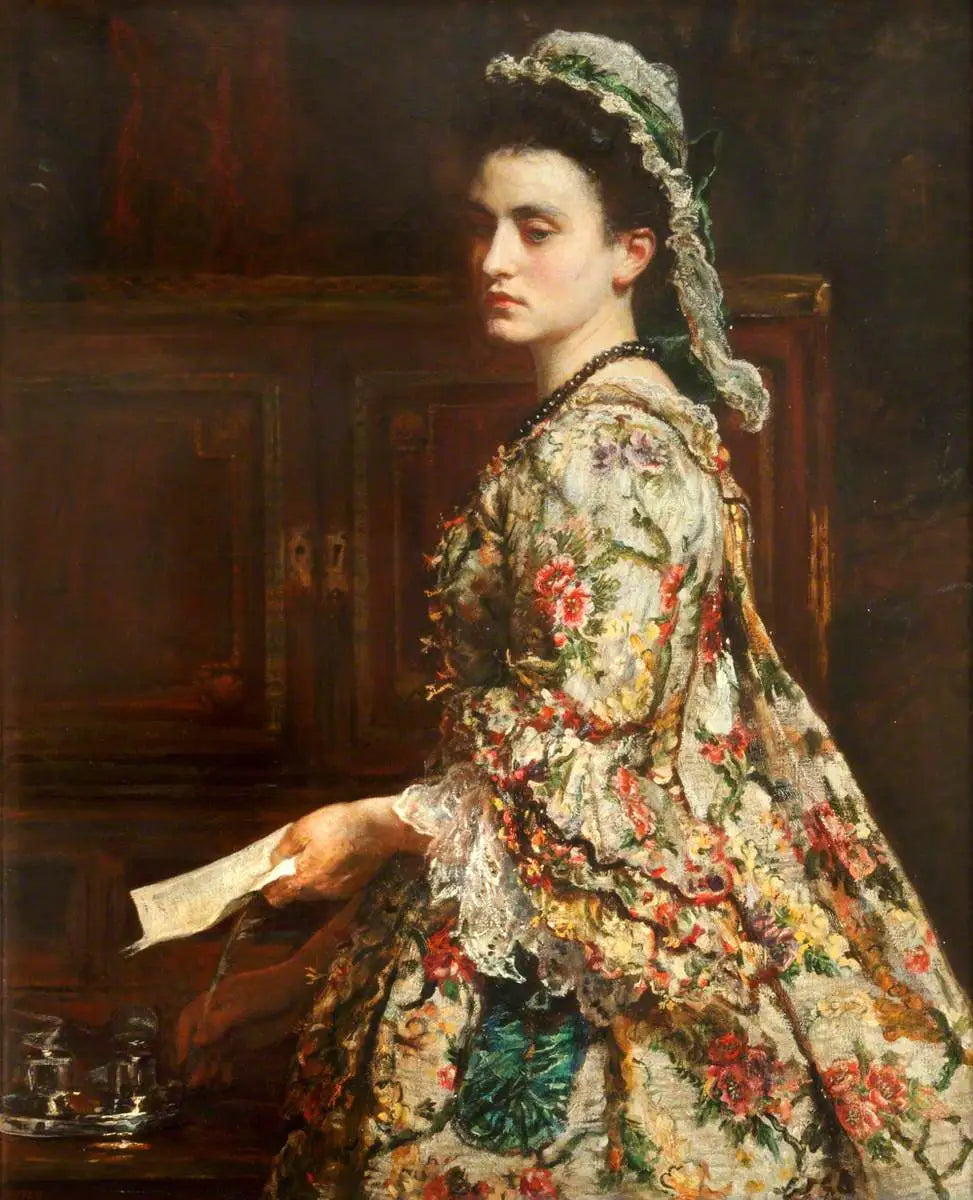 Vanessa - John Everett Millais image 1 copie peinte à la main à l’huile