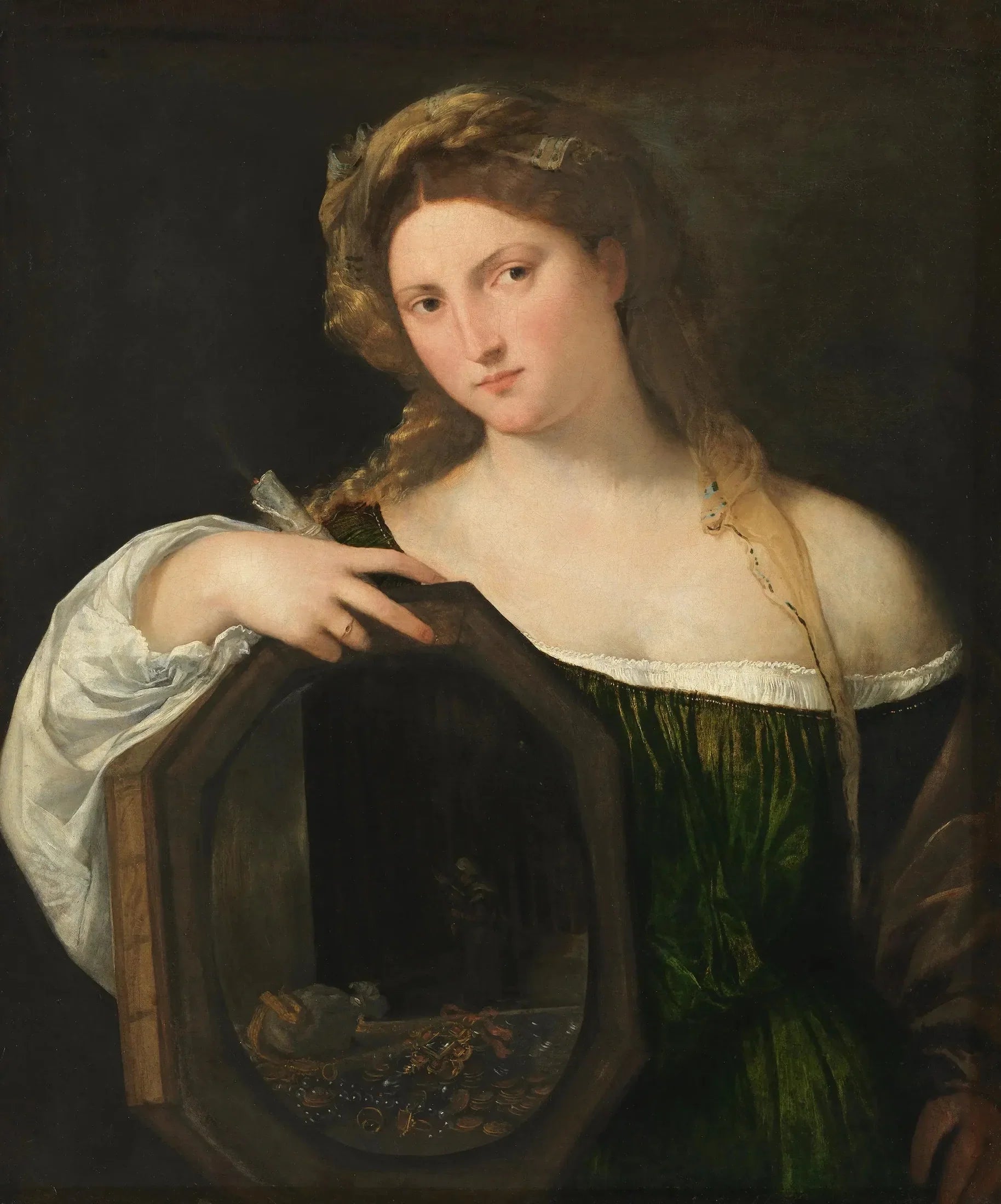 Vanité - Titian image 1 reproduction artisanale de tableau