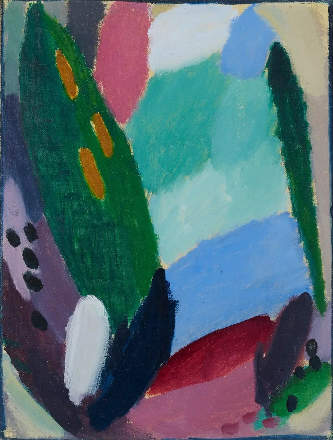 Variante n° 10 - Alexej von Jawlensky image 1 reproduction artisanale de tableau