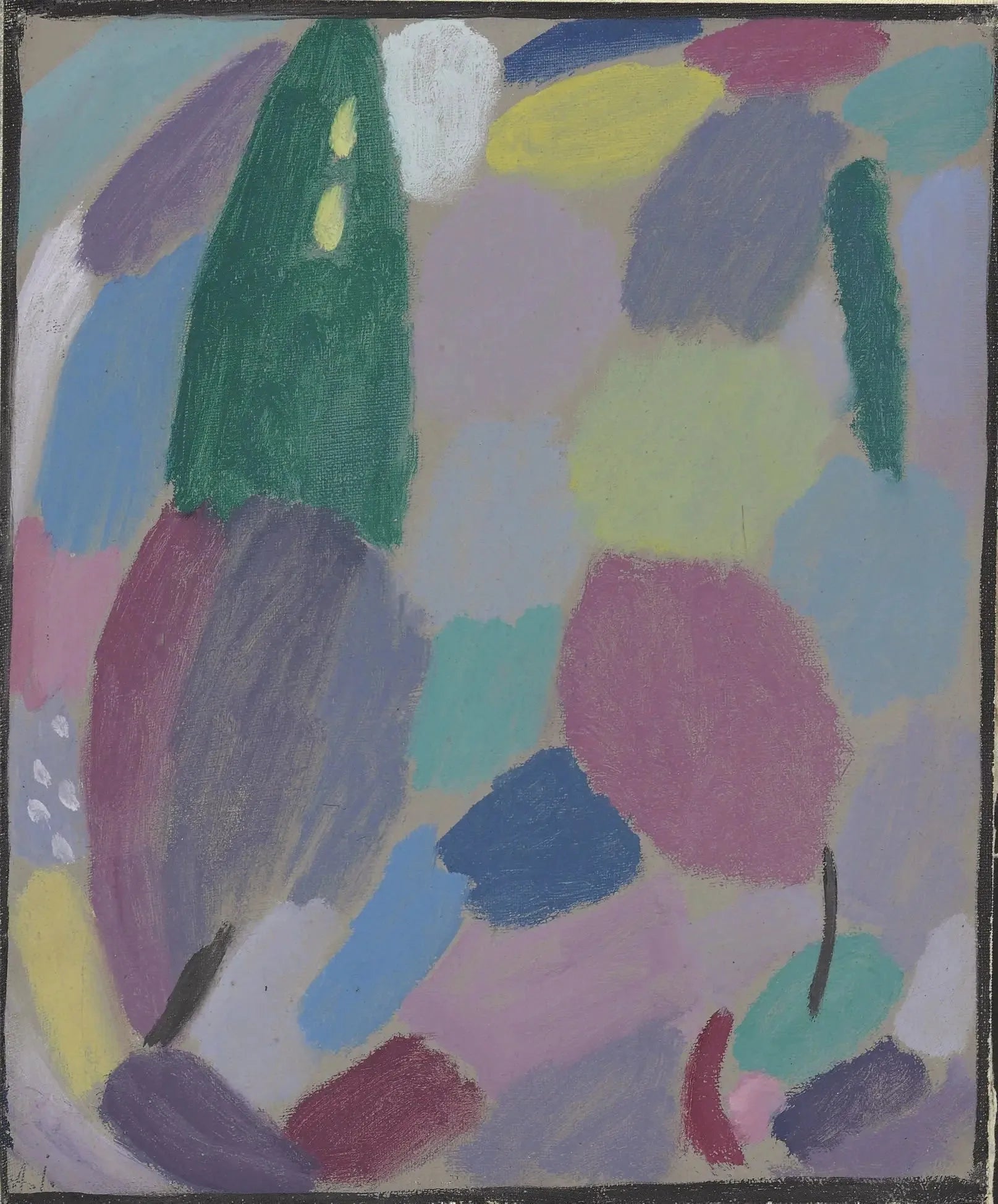 Variation: Träumerei - Alexej von Jawlensky image 1 copie de tableau peinte à la main