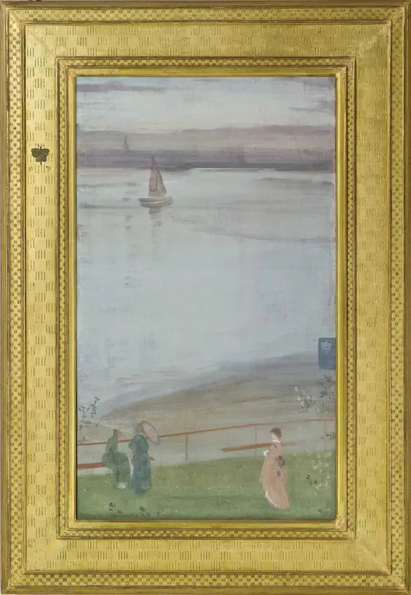 Variations en violet et vert - James Abbott McNeill Whistler image 1 reproduction d’œuvre d’art à l’huile