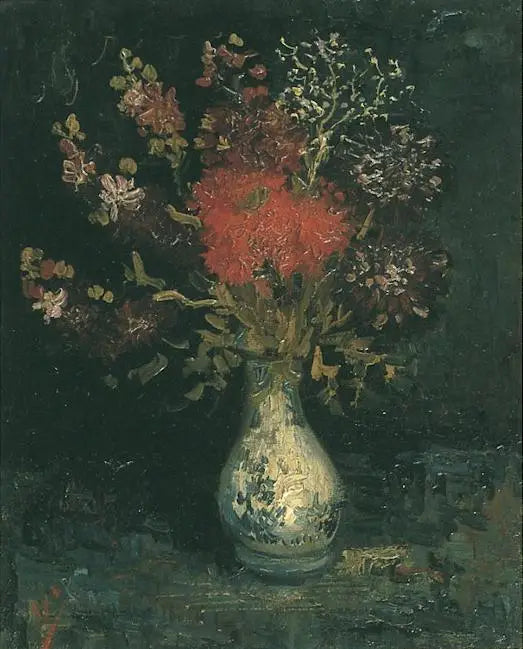 Vase avec des fleurs - Vincent van Gogh