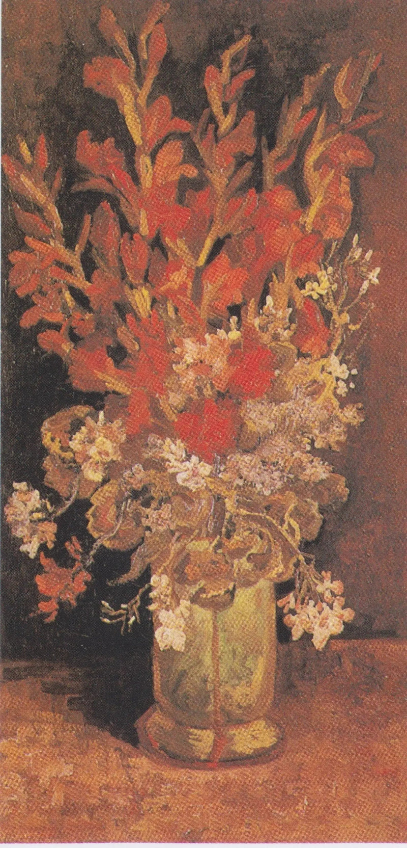 Vase avec glaïeuls et œillets - Vincent van Gogh